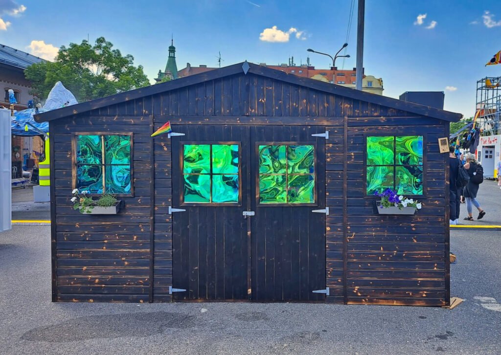 圖說:休息中的派對小屋,德國〈視角PQ〉(POV PQ)